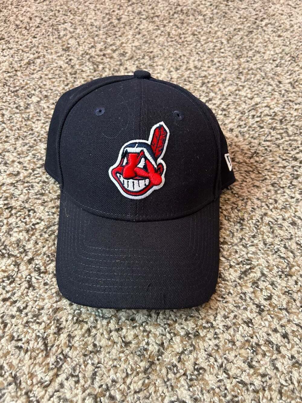 New Era Cleveland Indians 9FORTY Hat Black